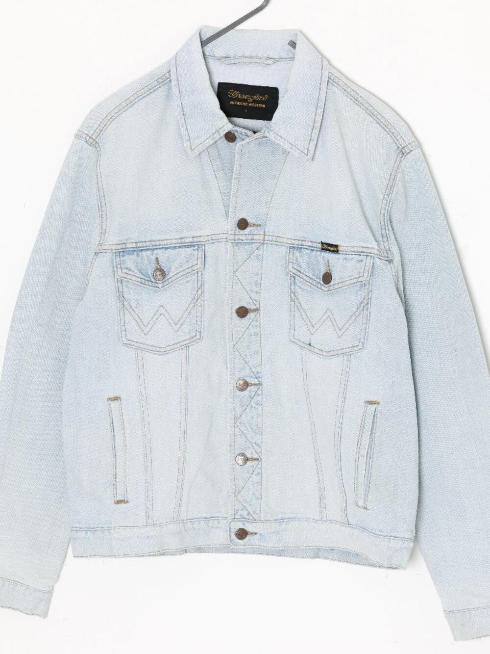 Early-1990s, Bleached Denim, Wrangler Authentic Western